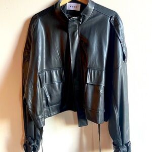 Ruve Cliva Vegan Leather Jacket - NWOT